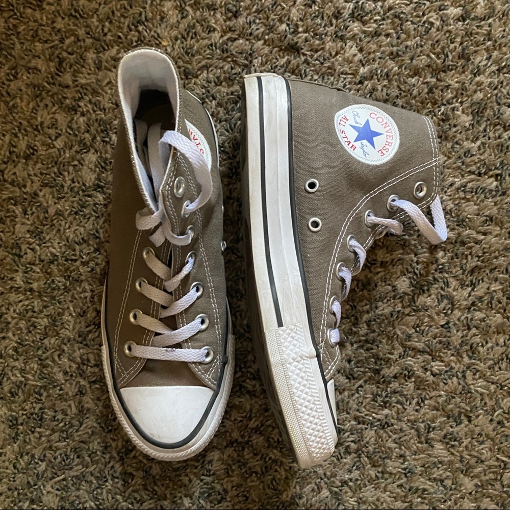 Womens Converse Charcoal